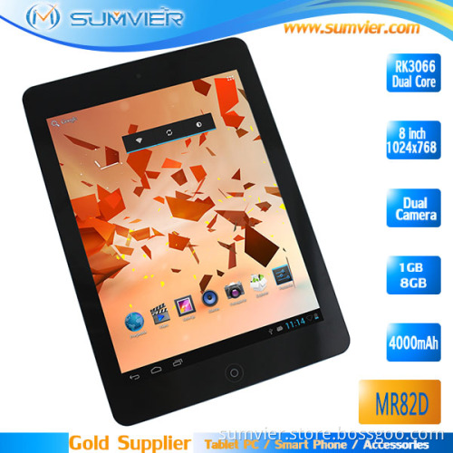 8inch Dual Core Android Tablet PC with Dual Camera 1.6GHz
